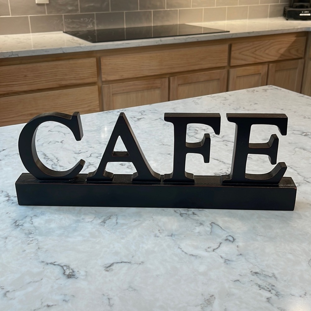 Cafe coffee sign!